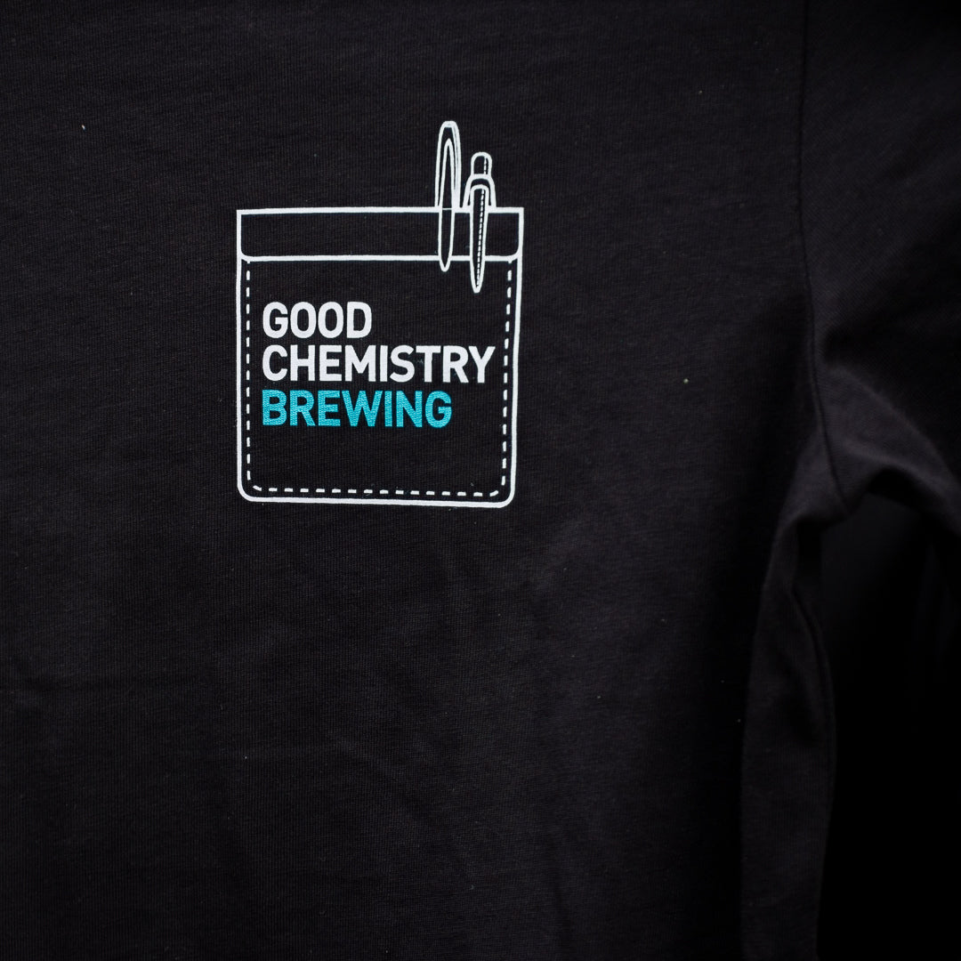 Good Chemistry Brewing Pocket Design T-Shirt